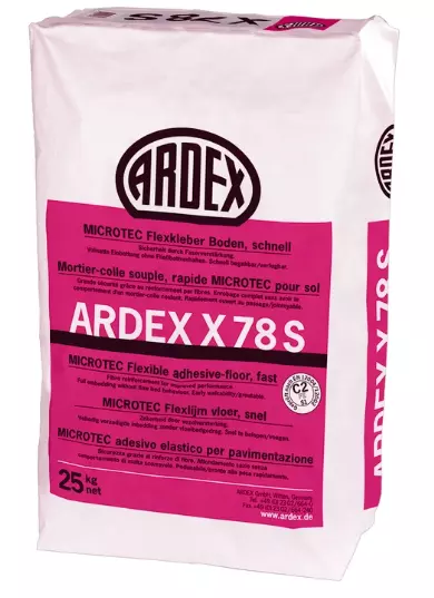 Ardex X 78 S Microtec Flexkleber Boden schnell 25 kg