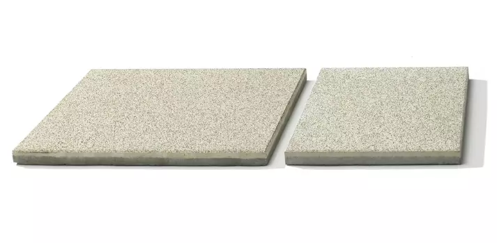 Kann Fiori Terrassenplatte grau geschl./kug. 60x40x3,8 cm
