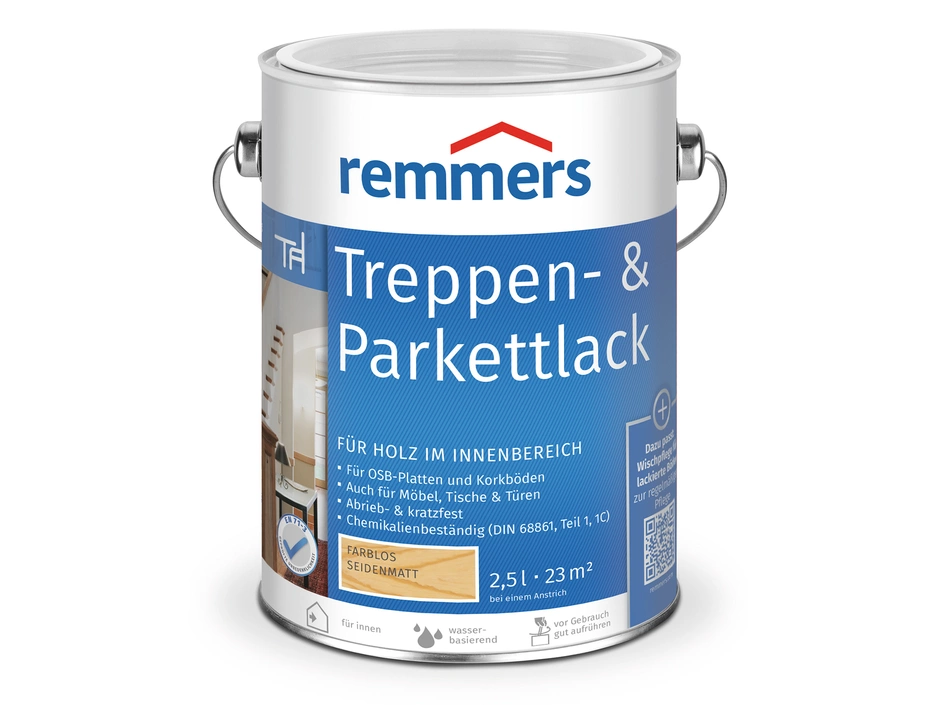 Remmers Treppen- & Parkettlack SM farblos 2,50 l