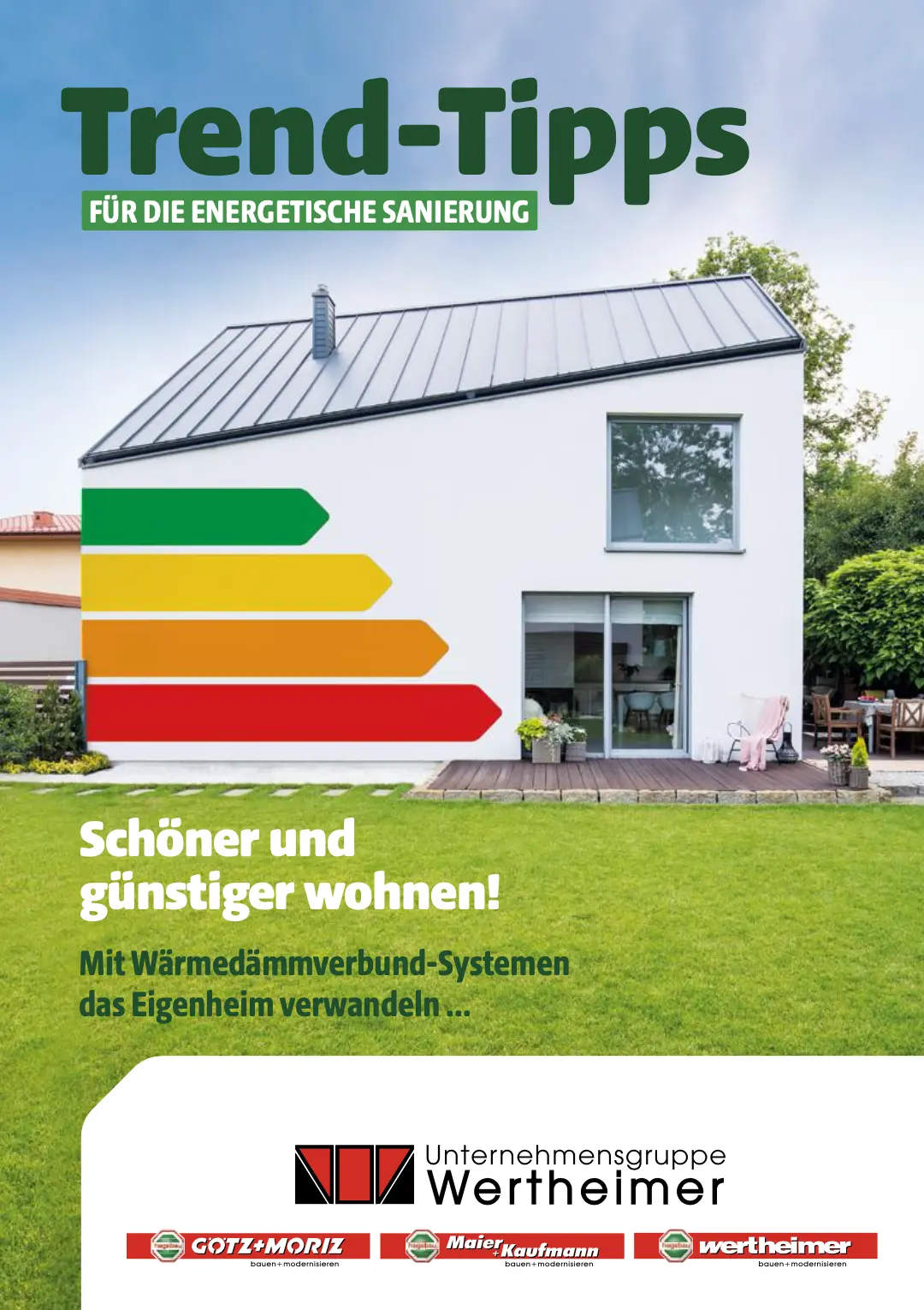 Trend Tipps Broschuere Daemmung Fassade